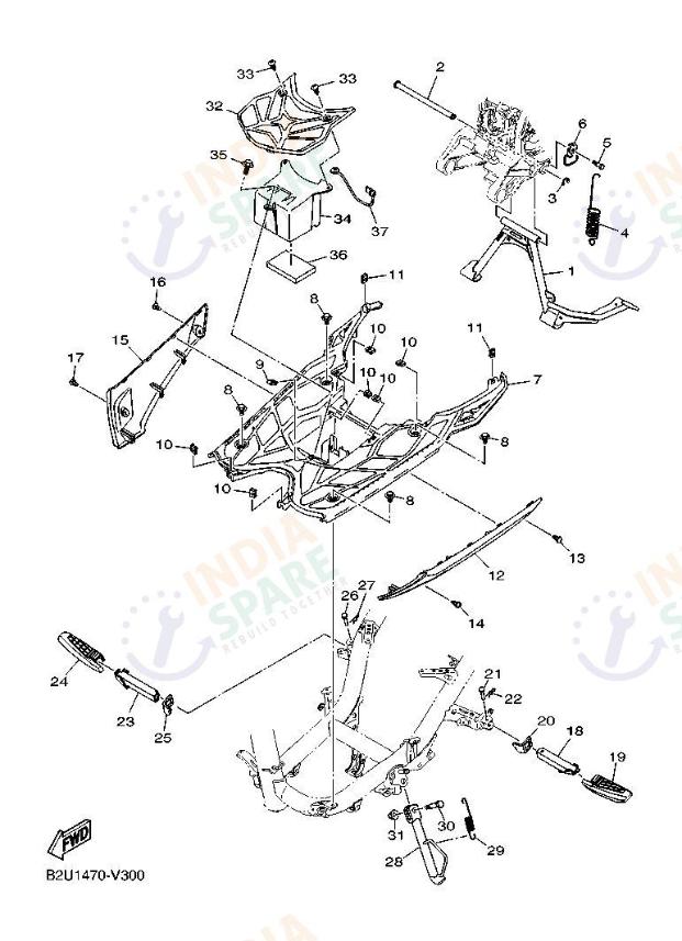 STAND & FOOTREST